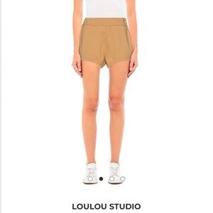 Loulou Studio Tan Shorts sz M
